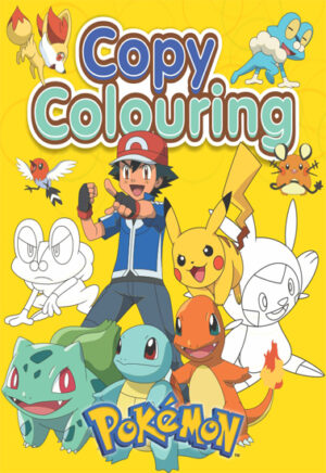 Copy Colouring Pokemon book